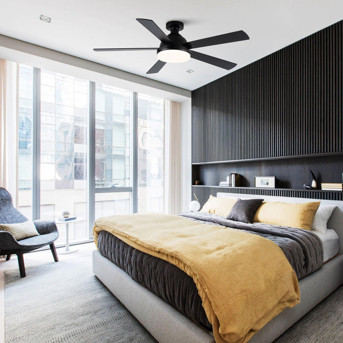 52" Vaczon Ceiling Fan with LED Light and Remote Control - Sweatfully