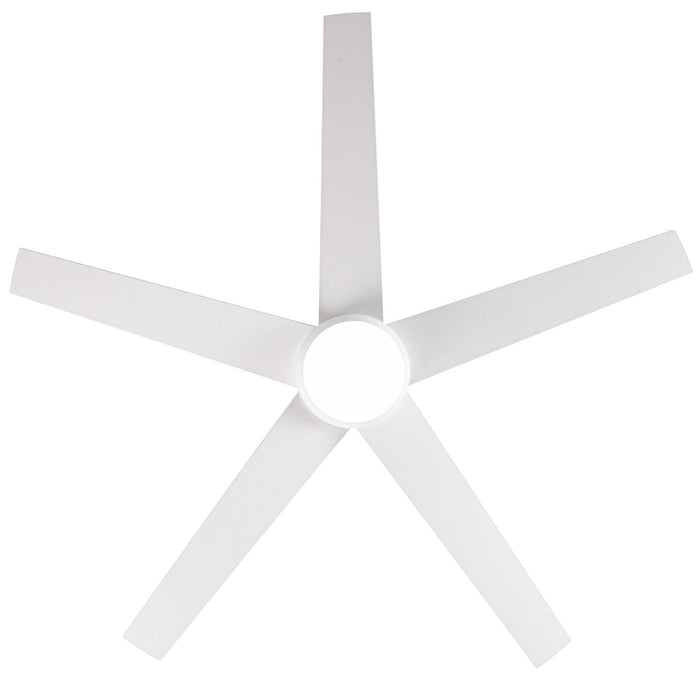 52" Vaczon 5 Blades Ceiling Fan with LED Light and Remote Control - Sweatfully