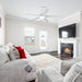 52" Vaczon 5 Blades Ceiling Fan with LED Light and Remote Control - Sweatfully