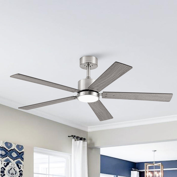 Vaczon 52" DC Motor Ceiling Fan with LED Lighting and Remote Control - Sweatfully