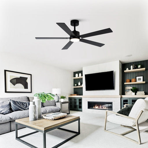 Vaczon 52" DC Motor Ceiling Fan with LED Lighting and Remote Control - Sweatfully