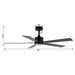 Vaczon 52" DC Motor Ceiling Fan with LED Lighting and Remote Control - Sweatfully