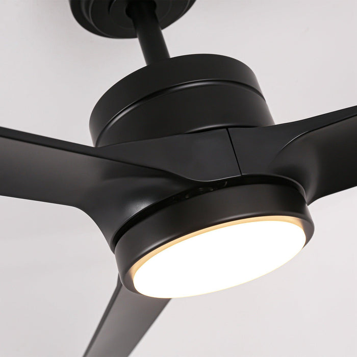 Vaczon 60" Industrial Fan with LED Lighting and Remote Control - Sweatfully