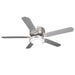 Vaczon 52 Inch Double-sided Blades Flush Mount LED Ceiling Fan with APP and Remote Control - Sweatfully