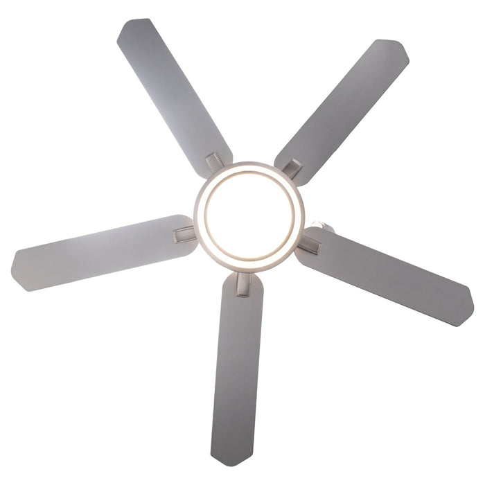 Vaczon 52 Inch Double-sided Blades Flush Mount LED Ceiling Fan with APP and Remote Control - Sweatfully