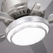 Vaczon 52 Inch Double-sided Blades Flush Mount LED Ceiling Fan with APP and Remote Control - Sweatfully