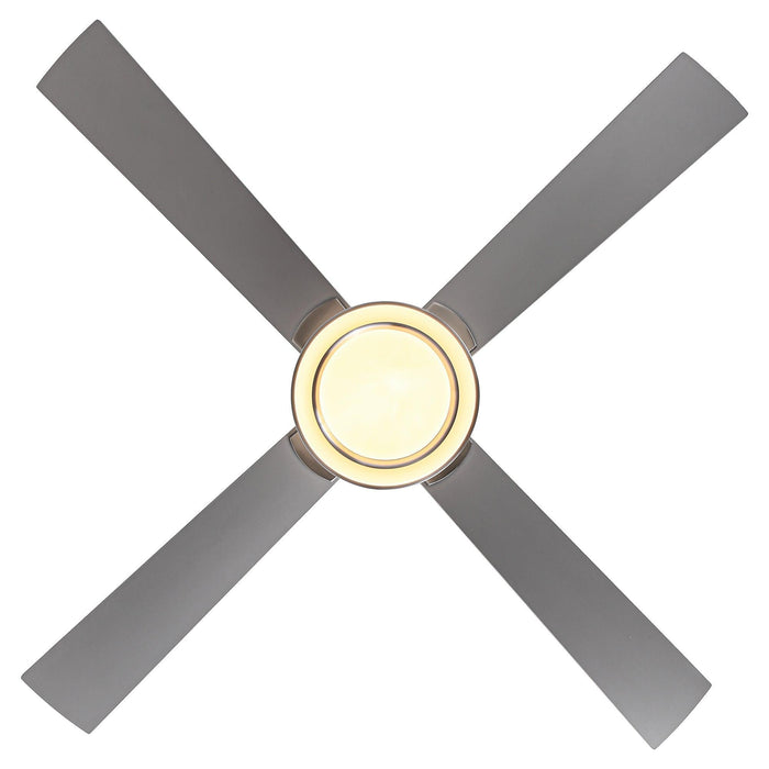 Vaczon 52" Down Mount Ceiling Fan with LED Light and Remote Control - Sweatfully