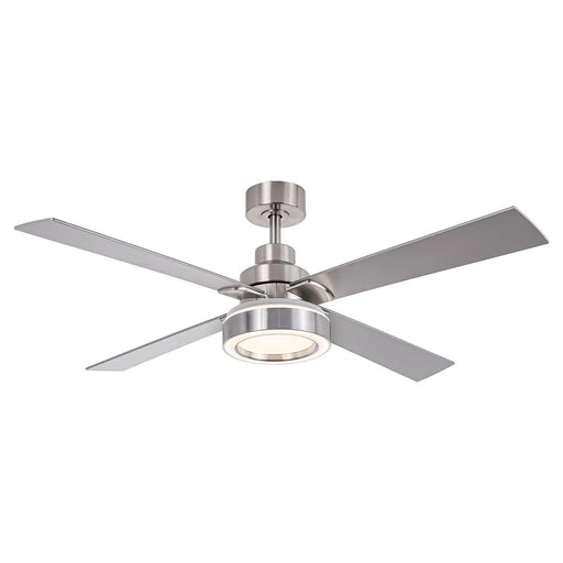 Vaczon 52" Down Mount Ceiling Fan with LED Light and Remote Control - Sweatfully