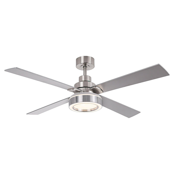 Vaczon 52" Down Mount Ceiling Fan with LED Light and Remote Control - Sweatfully