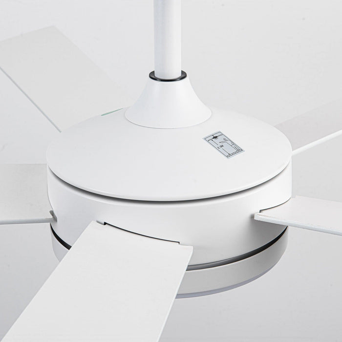 Vaczon 48" 5 Blades Industrial DC Motor Ceiling Fan with LED Lighting and Remote Control - Sweatfully
