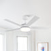 Vaczon 48" 5 Blades Industrial DC Motor Ceiling Fan with LED Lighting and Remote Control - Sweatfully