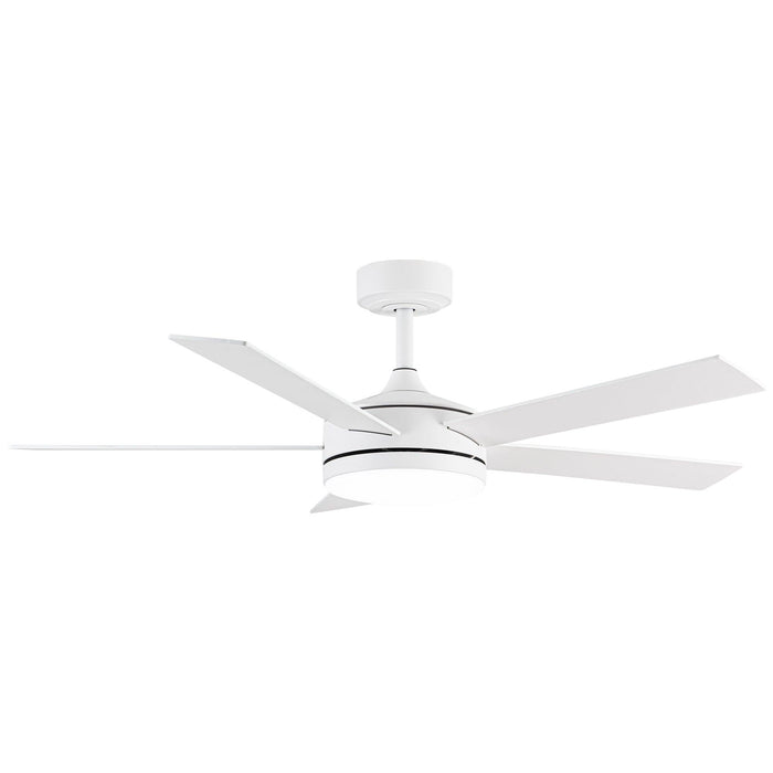 Vaczon 48" 5 Blades Industrial DC Motor Ceiling Fan with LED Lighting and Remote Control - Sweatfully