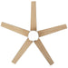 52" Vaczon 5 Blades Ceiling Fan with LED Light and Remote Control - Sweatfully