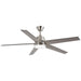 52" Vaczon 5 Blades Ceiling Fan with LED Light and Remote Control - Sweatfully