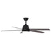 52" Vaczon 5 Blades Ceiling Fan with LED Light and Remote Control - Sweatfully