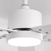 Vaczon 52" DC Motor Ceiling Fan with LED Lighting and Remote Control - Sweatfully