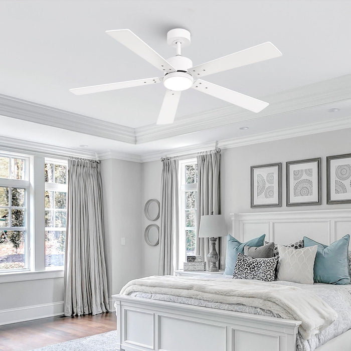 Vaczon 52" DC Motor Ceiling Fan with LED Lighting and Remote Control - Sweatfully