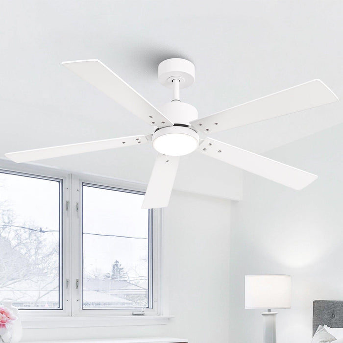 Vaczon 52" DC Motor Ceiling Fan with LED Lighting and Remote Control - Sweatfully