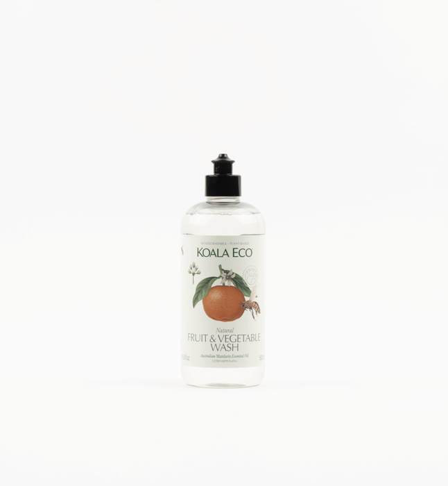 Natural Fruit and Vege Wash Mandarin, 16.9oz - Sweatfully