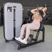 Vogue Ab Crunch - Muscle D Fitness - Adjustable Seat - Abdominal Workout - Selectorized Weight - Sweatfully