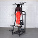 Vogue Assisted Chin/Dip - Muscle D Fitness - Adjustable - Pin Selectorized - Back Tricep Combo - Sweatfully
