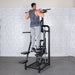 Vogue Assisted Chin/Dip - Muscle D Fitness - Adjustable - Pin Selectorized - Back Tricep Combo - Sweatfully