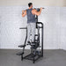 Vogue Assisted Chin/Dip - Muscle D Fitness - Adjustable - Pin Selectorized - Back Tricep Combo - Sweatfully