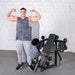 Vogue Biceps Curl - Muscle D Fitness - Adjustable - Pin Selectorized - Arm Curl Machine - Sweatfully