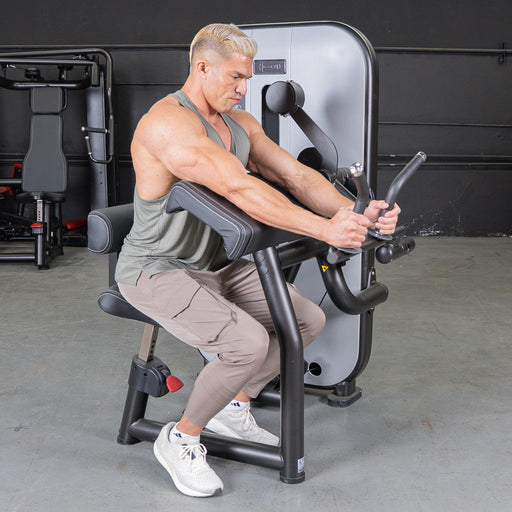 Vogue Biceps Triceps Combo | Commercial Selectorized Machine - Sweatfully