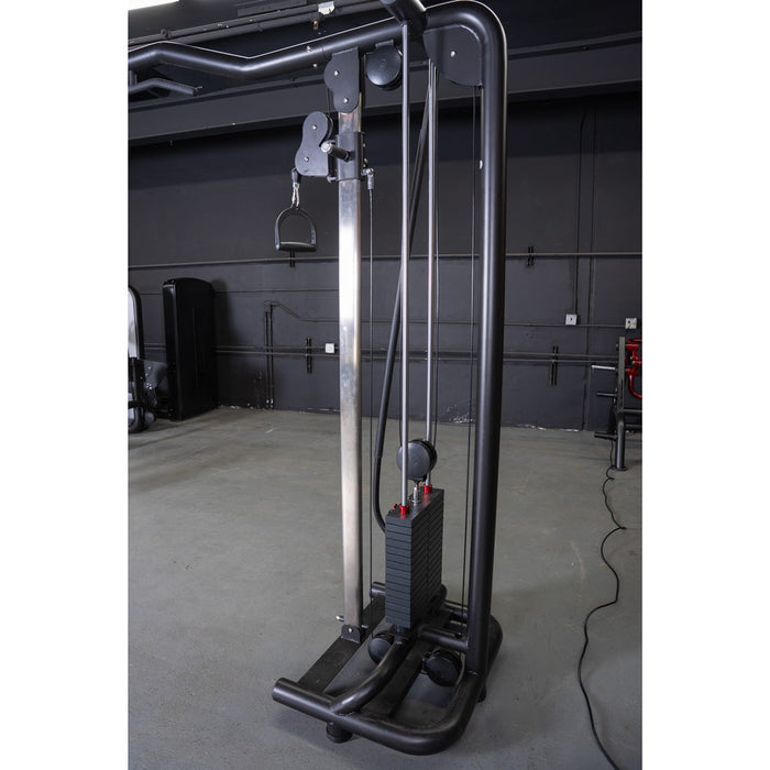 Vogue Cable Crossover - Muscle D Fitness - Pin Selectorized - Chest Back Combo Workouts - Sweatfully
