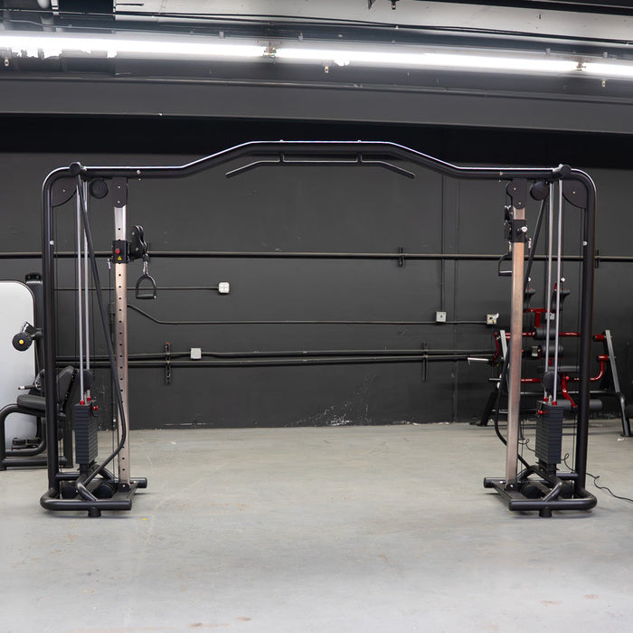 Vogue Cable Crossover - Muscle D Fitness - Pin Selectorized - Chest Back Combo Workouts - Sweatfully