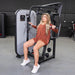 Vogue Chest Press - Muscle D Fitness - Adjustable Seat - Pin Selectorized - Pec Workout - Sweatfully