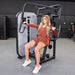 Vogue Chest Press - Muscle D Fitness - Adjustable Seat - Pin Selectorized - Pec Workout - Sweatfully