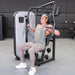 Vogue Chest Press - Muscle D Fitness - Adjustable Seat - Pin Selectorized - Pec Workout - Sweatfully