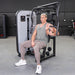 Vogue Chest Press - Muscle D Fitness - Adjustable Seat - Pin Selectorized - Pec Workout - Sweatfully