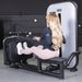 Vogue Diverging Low Row- Seated - Pin Selectorized - Lats Delts Rhomboids Traps Workout - Sweatfully