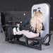 Vogue Diverging Low Row- Seated - Pin Selectorized - Lats Delts Rhomboids Traps Workout - Sweatfully