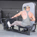 Vogue Diverging Low Row- Seated - Pin Selectorized - Lats Delts Rhomboids Traps Workout - Sweatfully