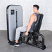 Vogue Inner/Outer Thigh - Muscle D Fitness - Adjustable Seat - Pin Selectorized - Leg Workout Combo - Sweatfully