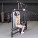 Vogue Lat/Low Row - Muscle D Fitness - Adjustable Seat - Pin Selectorized - Combo Back Machine - Sweatfully