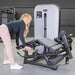 Vogue Leg Extension/Prone Leg Curl Combo - Muscle D Fitness - Seated - Adjustable - Pin Selectorized - Quads Hamstring Machine - Sweatfully
