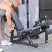 Vogue Leg Extension/Prone Leg Curl Combo - Muscle D Fitness - Seated - Adjustable - Pin Selectorized - Quads Hamstring Machine - Sweatfully
