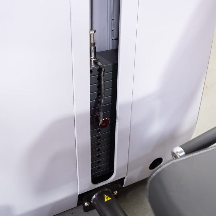 Vogue Selectorized Leg Press | 240lb Stack | Muscle D - Sweatfully