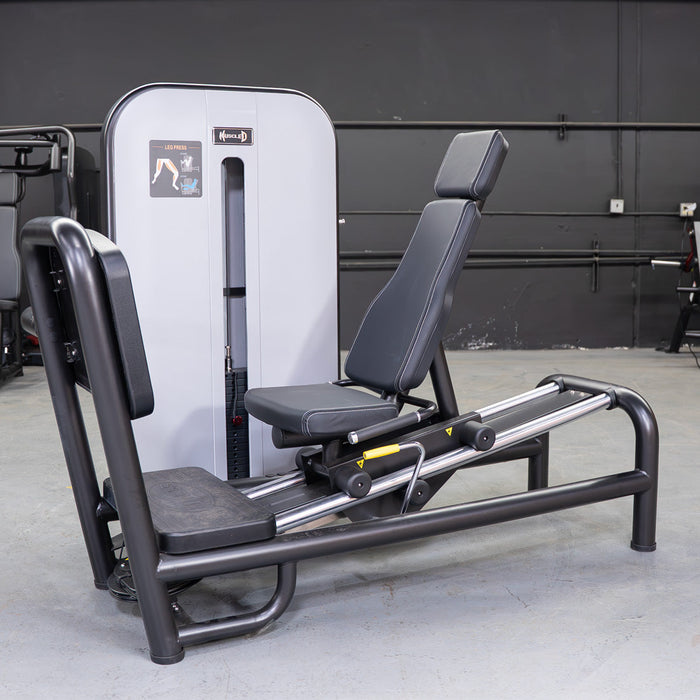 Vogue Selectorized Leg Press | 240lb Stack | Muscle D - Sweatfully