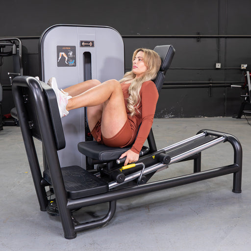 Vogue Selectorized Leg Press | 240lb Stack | Muscle D - Sweatfully