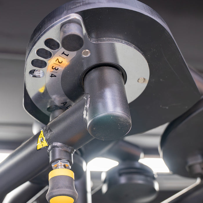 Vogue Pec Deck/Rear Delt - Muscle D Fitness - Adjustable Seat - Pin Selectorized - Chest Back Workout Combo - Sweatfully