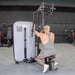 Vogue Pec Deck/Rear Delt - Muscle D Fitness - Adjustable Seat - Pin Selectorized - Chest Back Workout Combo - Sweatfully