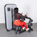 Vogue Seated Row - Muscle D Fitness -  Adjustable Seat - Pin Selectorized - Lat Workout - Sweatfully