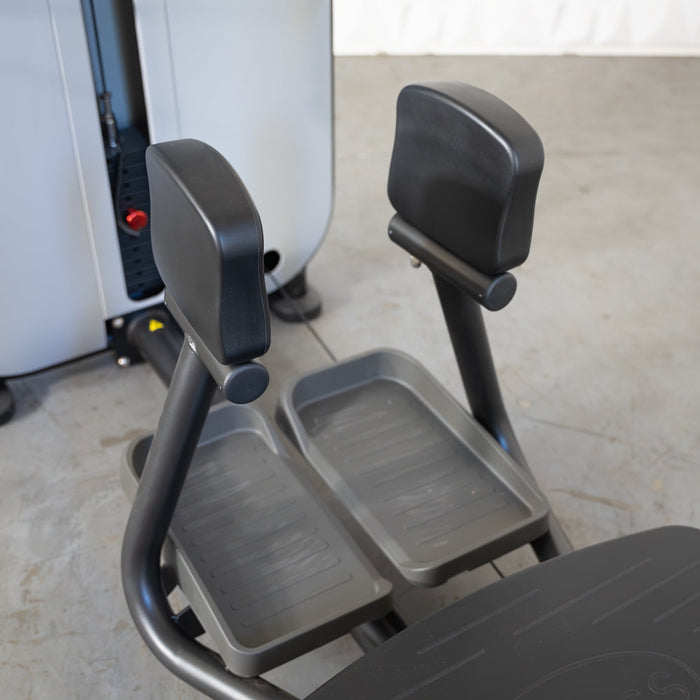 Vogue Standing Abductor Machine - Muscle D Fitness - Standing Adjustable Pin Selectorized Abductor Machine - Sweatfully