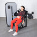 Vogue Triceps Extension - Muscle D Fitness -  Pin Selectorized - Adjustable Seat - Arm Workout - Sweatfully
